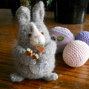 Rabbit pincusion, marie mayhew, JABC pins