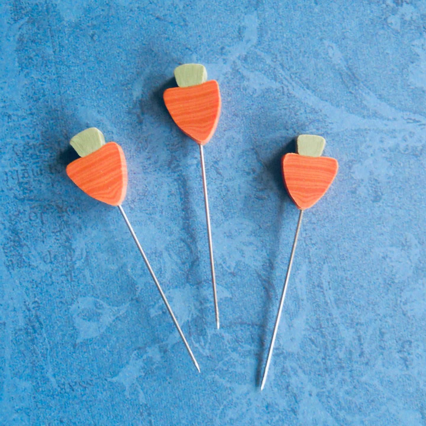 carrot clay pins, Just Another Button Company