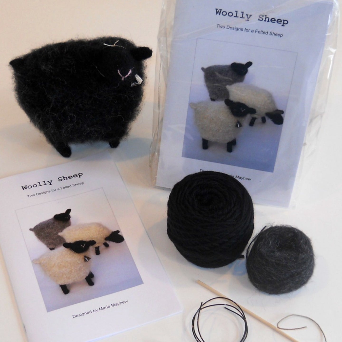 marie mayhew's woolly sheep pattern and kit