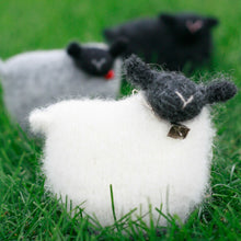 Load image into Gallery viewer, woolly sheep pattern, felted sheep