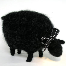 Load image into Gallery viewer, grazing black sheep, woolly sheep pattern