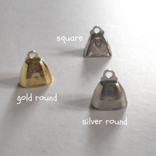 Load image into Gallery viewer, 15 mm cow bells, miniature bells
