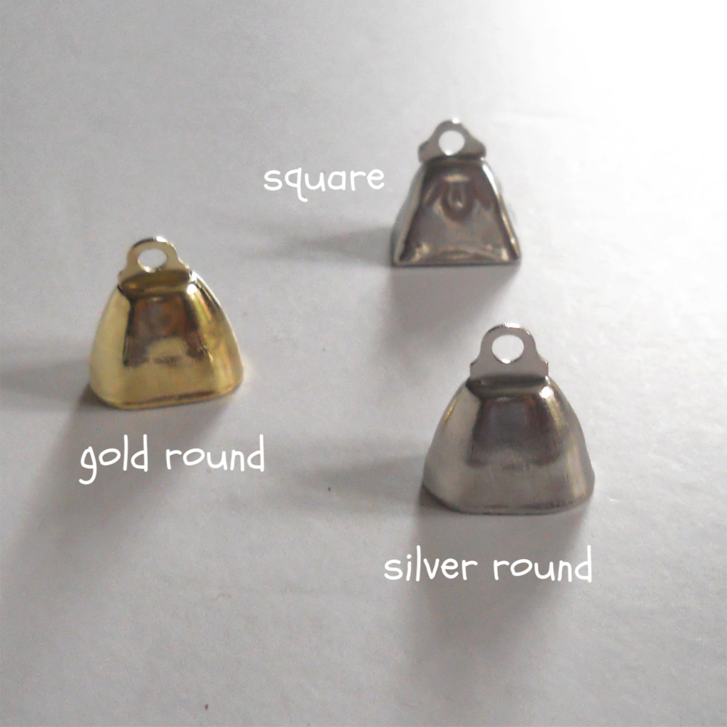 15 mm cow bells, miniature bells