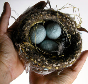 marie mayhew's bird's nest pattern
