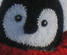 Load image into Gallery viewer, close up of woolly penguin chick pattern