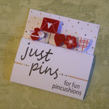Load image into Gallery viewer, Just Pins, Valentine Heart clay pins, quilting gifts