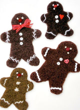 Load image into Gallery viewer, marie mayhew&#39;s woolly gingerbread cookie pattern