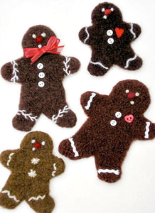 marie mayhew's woolly gingerbread cookie pattern