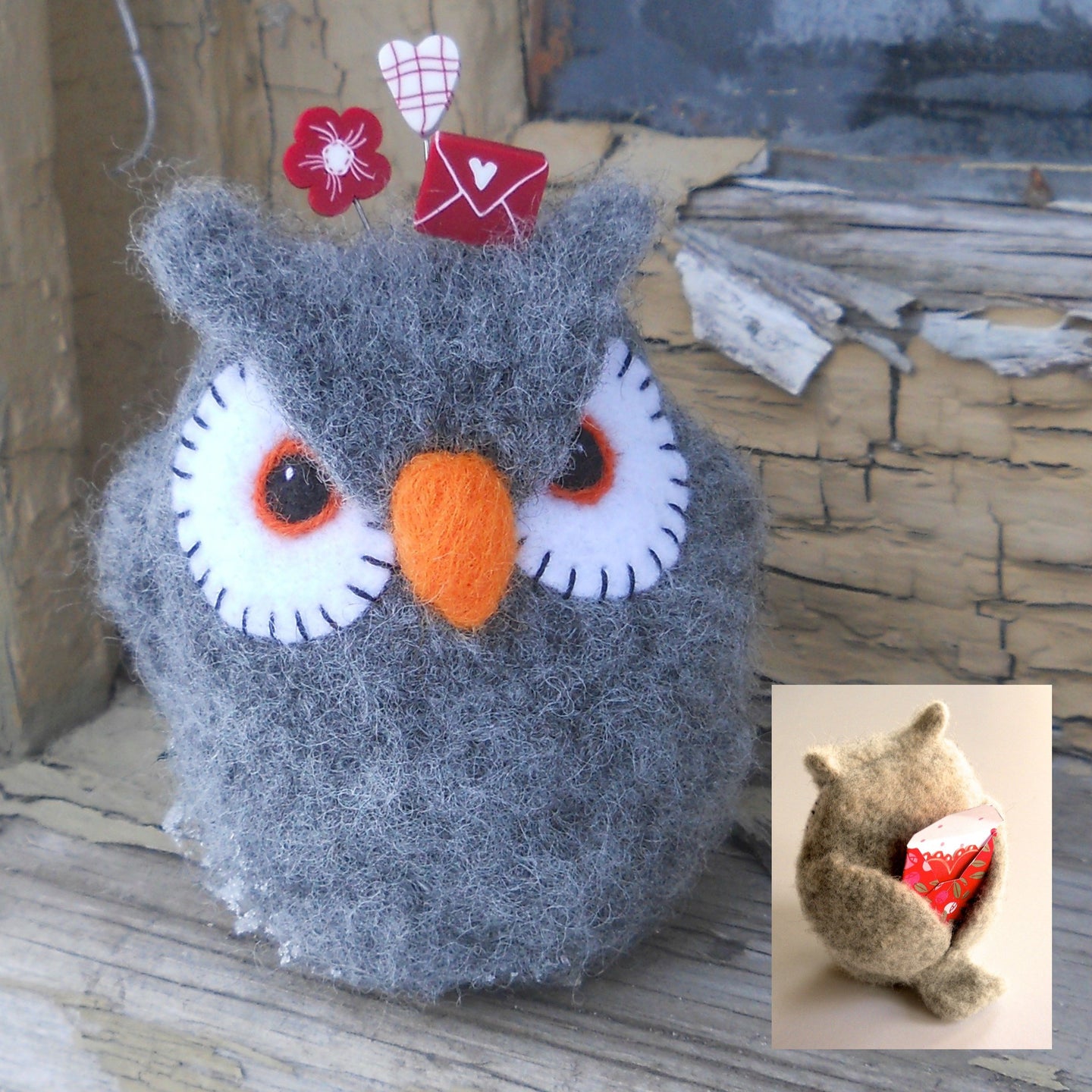 owl be yours felted owl pincushion pattern marie mayhew