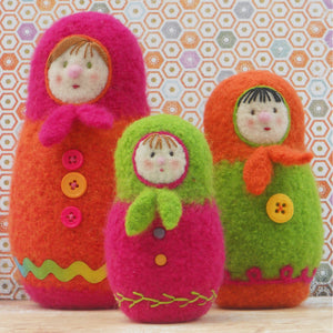 marie mayhew's woolly matryoshka dolls pattern