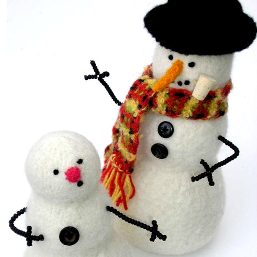 Woolly Snowman booklet